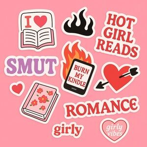 Smut Bookish Stickers